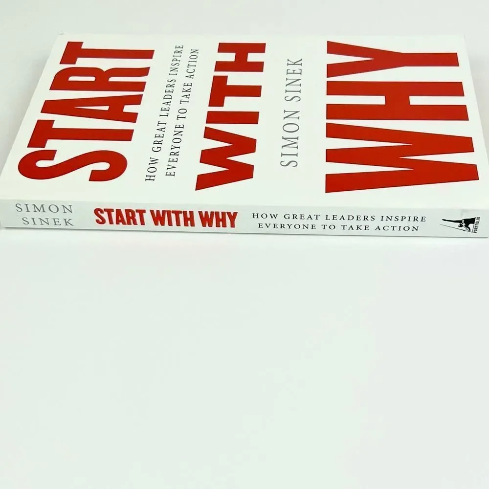 START WITH WHY by Simon Sinek Self Help Inspirational Book